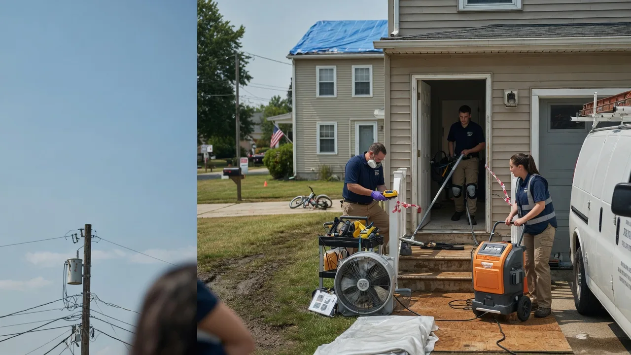 Water Damage Repair in Pleasant View, TN near me